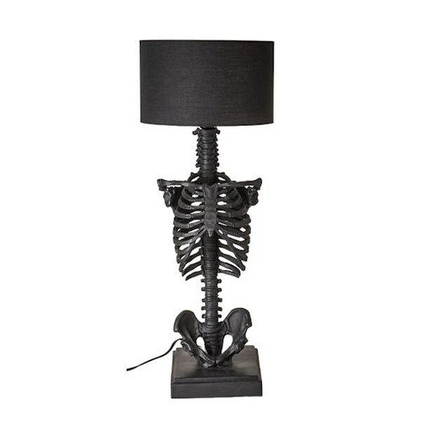Sculptural Skeleton Decorative Lamp