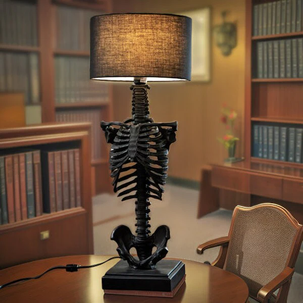 Sculptural Skeleton Decorative Lamp - Image 6