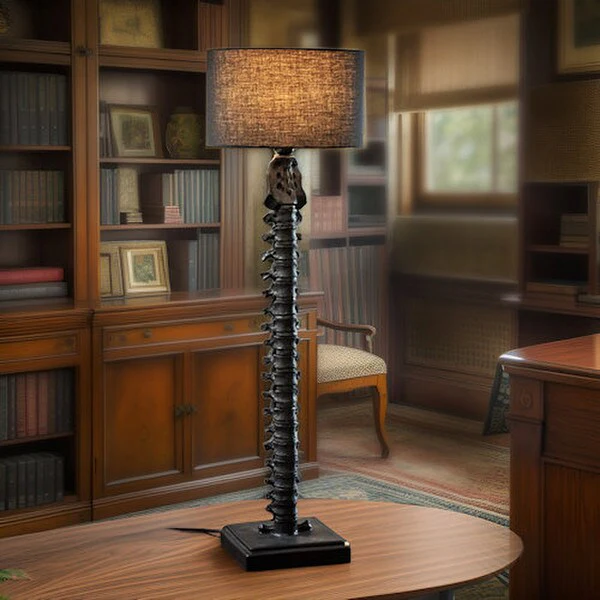 Sculptural Vertebrae Spine Decorative Lamp - Image 6
