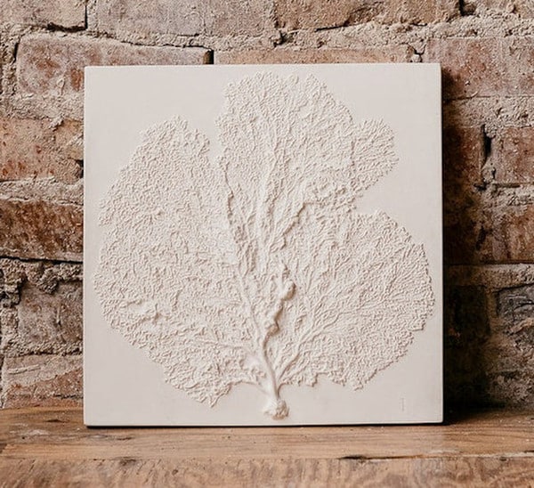 Sea Fan I Wall Plaque Sculpture - Image 3