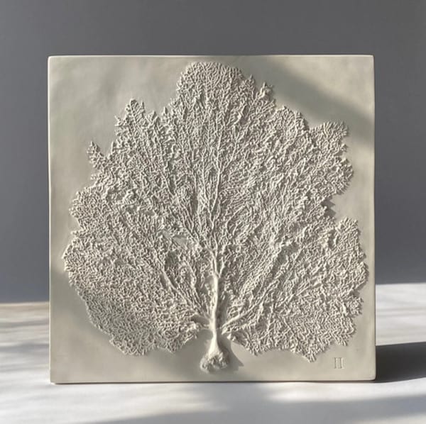 Sea Fan II Wall Plaque Sculpture - Image 3
