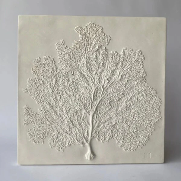 Sea Fan III Wall Plaque Sculpture - Image 3