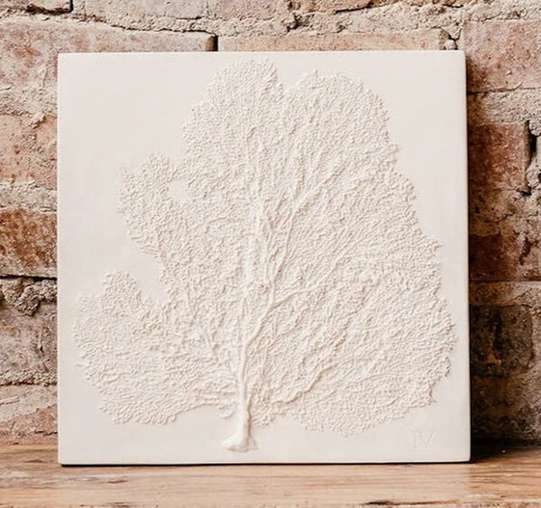 Sea Fan IV Wall Plaque Sculpture - Image 4