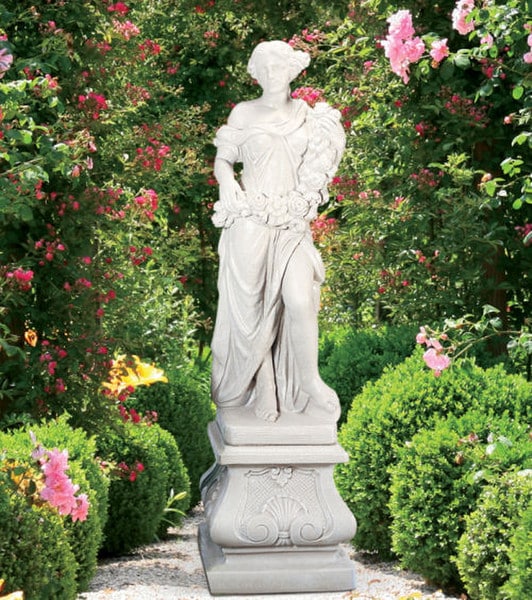Season Spring Goddess Life-Size Woman Garden Statue