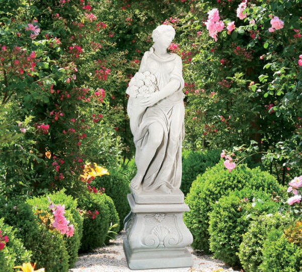 Season Summer Goddess Life-Size Woman Garden Statue