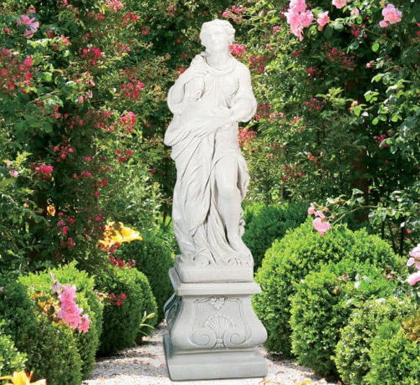 Season Winter Goddess Life-Size Woman Garden Statue