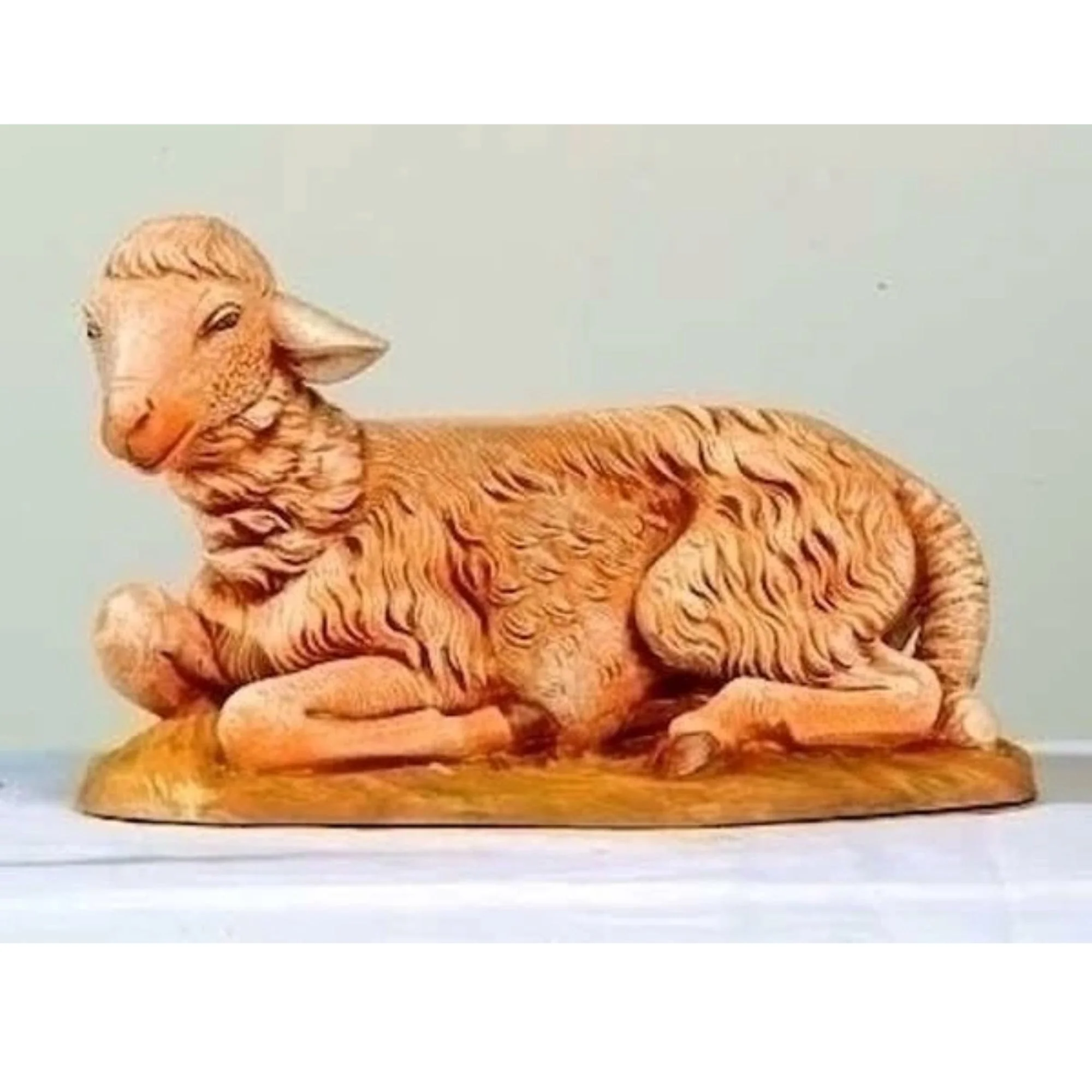 Seated Sheep For A 20" High Nativity Set - Image 2