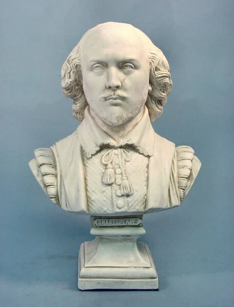 Shakespeare Bust Statue