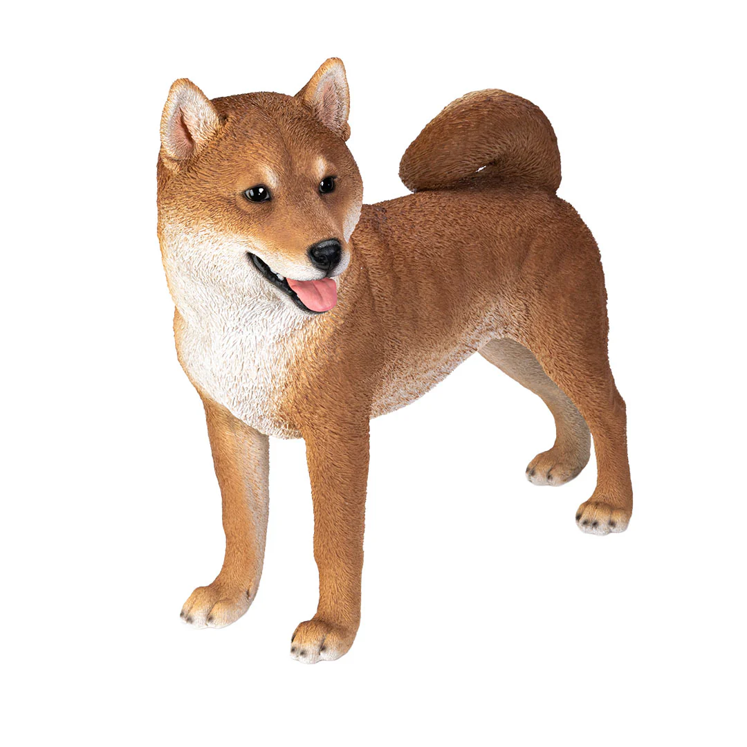 Shiba Inu Life-Like Dog Statue - Image 4
