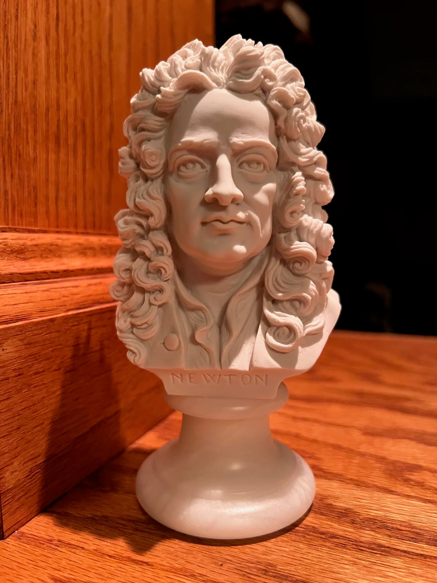 Sir Isaac Newton Bust Sculpture