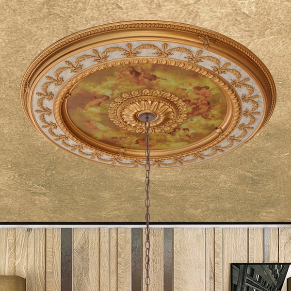 Sistine Garland Round Medallion 63" Dia. - Image 2