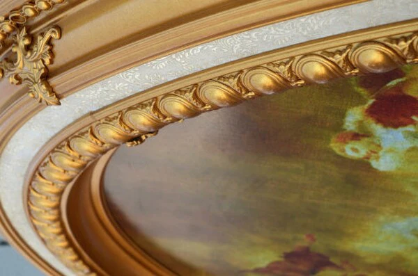 Sistine Oval Ceiling Medallion 79" L - Image 4