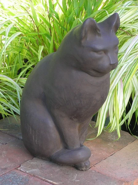 Sitting Cat Sculpture