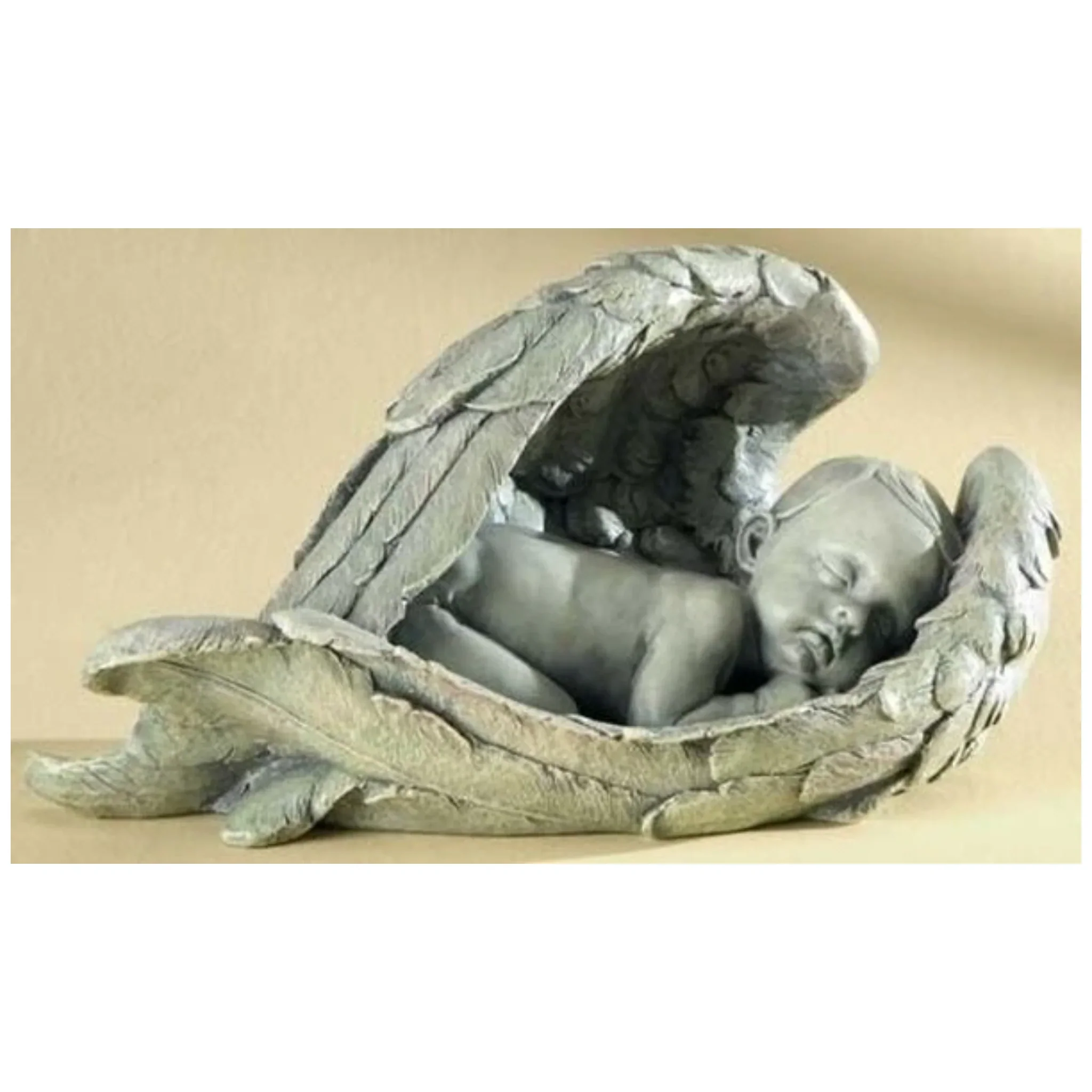 Sleeping Baby In Wings