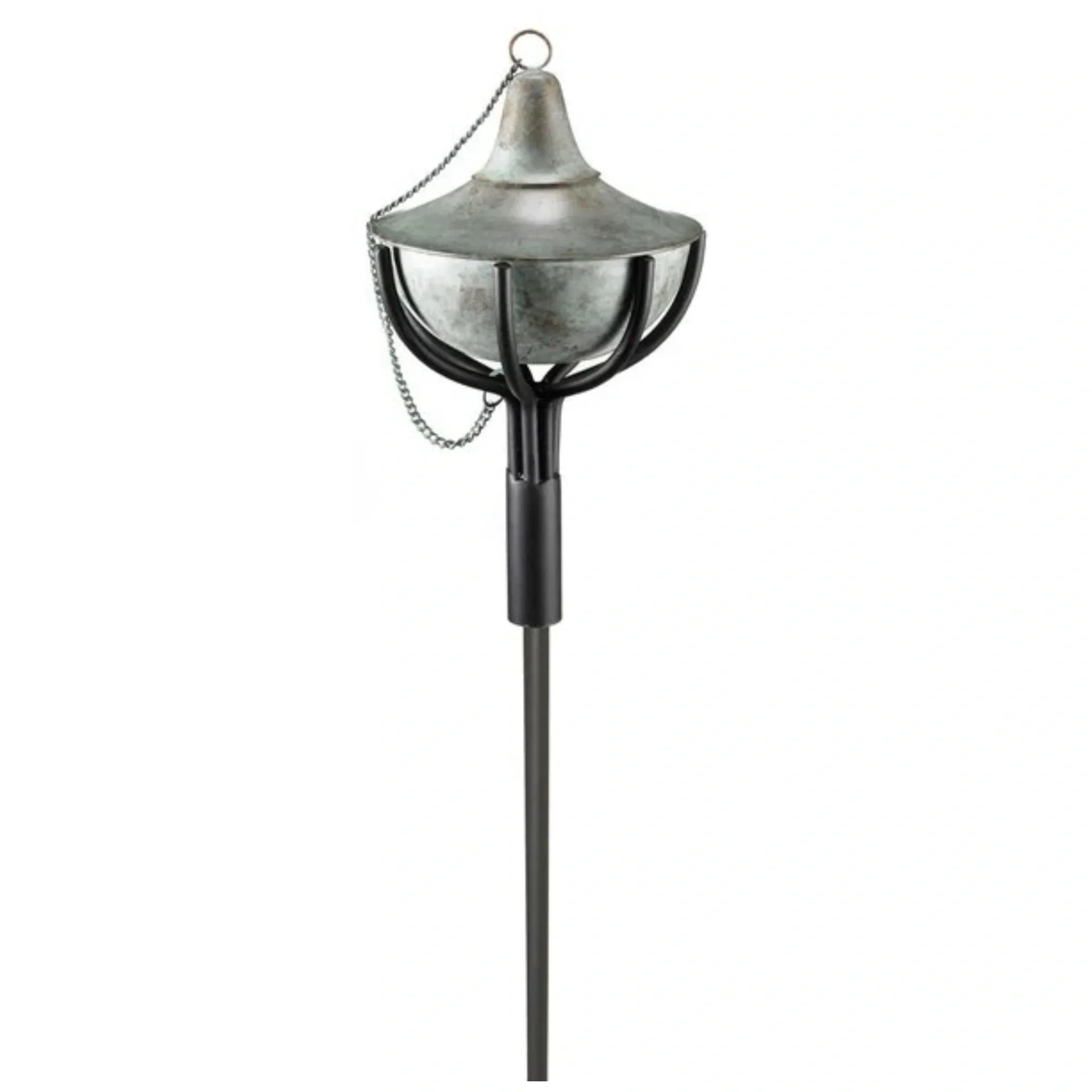 Smooth Blue Verde Torch - 60" High