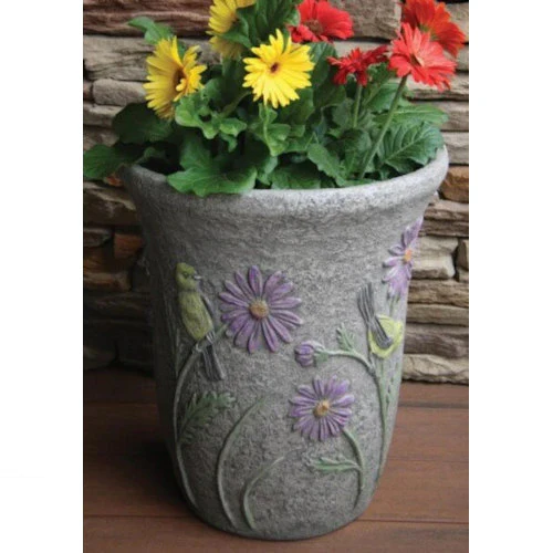 Songbird Cement Garden Planter - Image 2