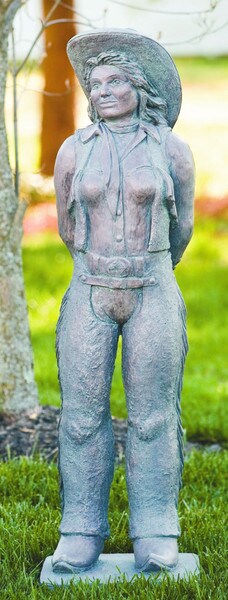 Southwest Livin' Gal - Cowgirl 41.5" H - Image 3
