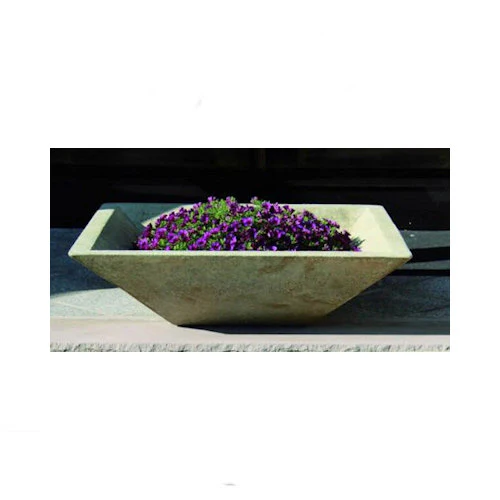 Square Low Bowl Planter 36" - Image 2