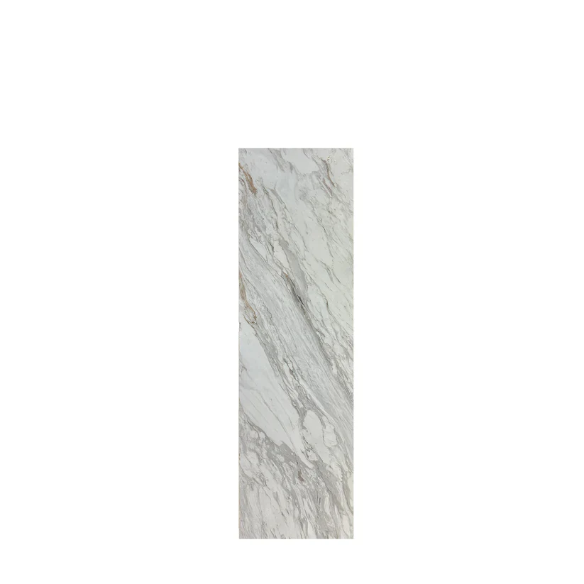 Square Modern White Marble Pedestal 40" High