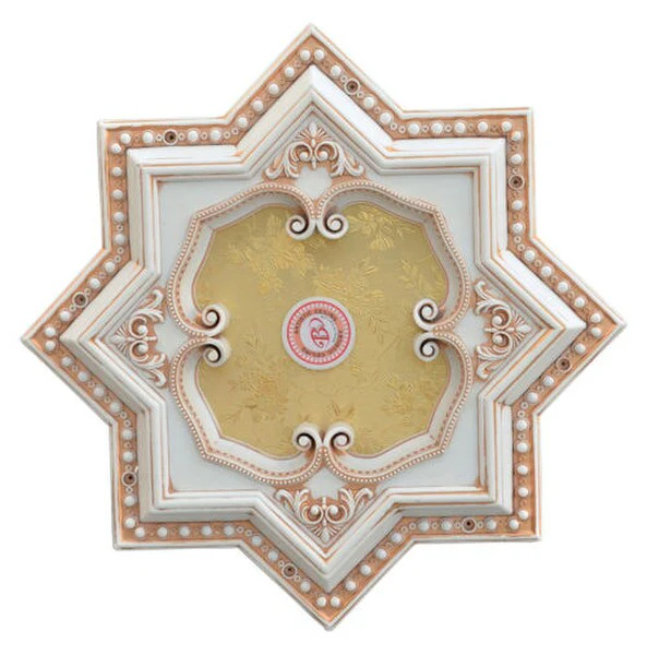 Star Eight Point Ceiling Medallion 24 inch