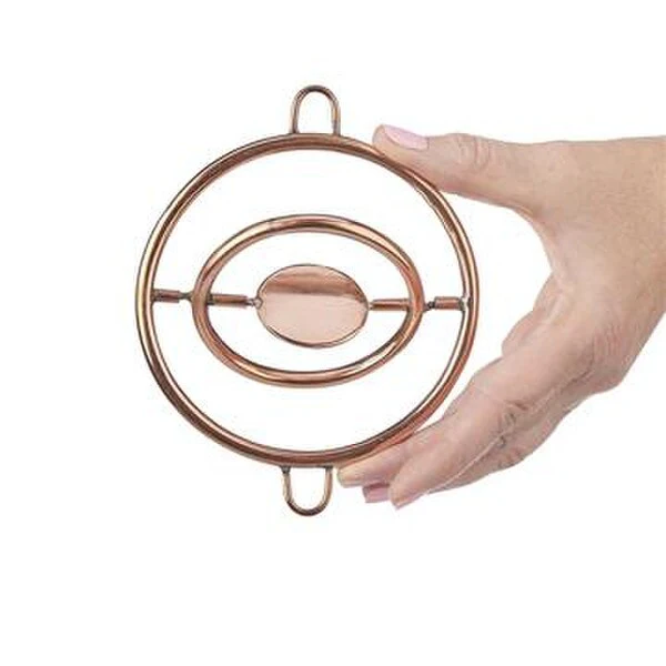 Stellar Copper Rain Chains Downspout - Image 4