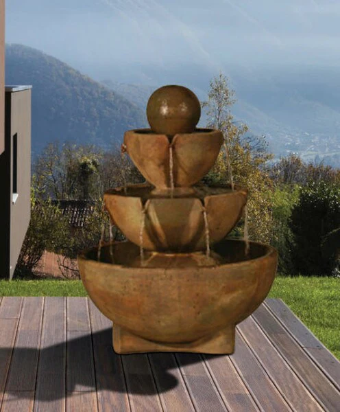 Stone Vessels Tall Fountain - Image 2