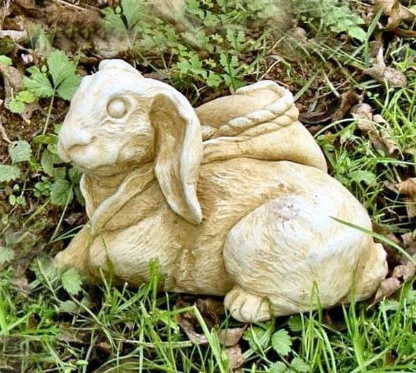 Storybook Bunny Statue the Traveler