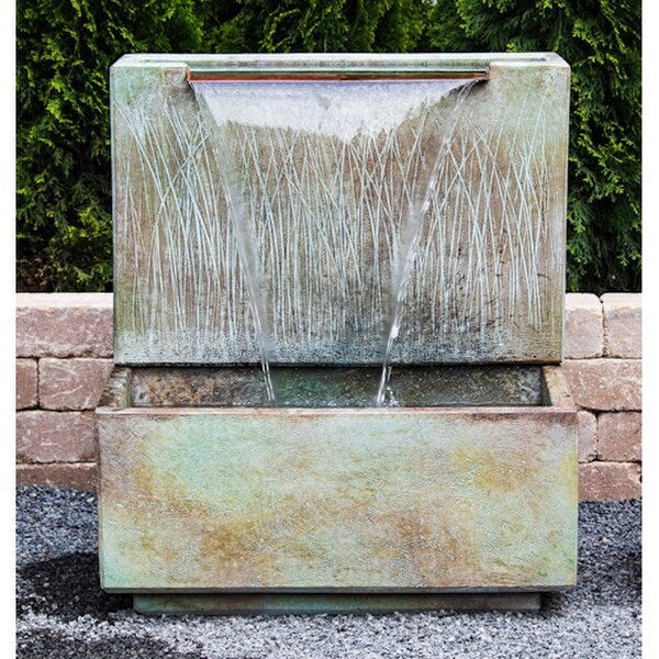 Summer Breeze Wall Fountain with Light