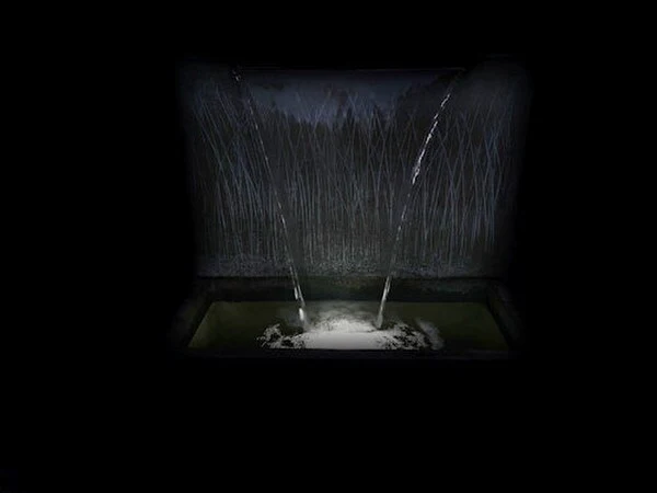 Summer Breeze Wall Fountain with Light - Image 2