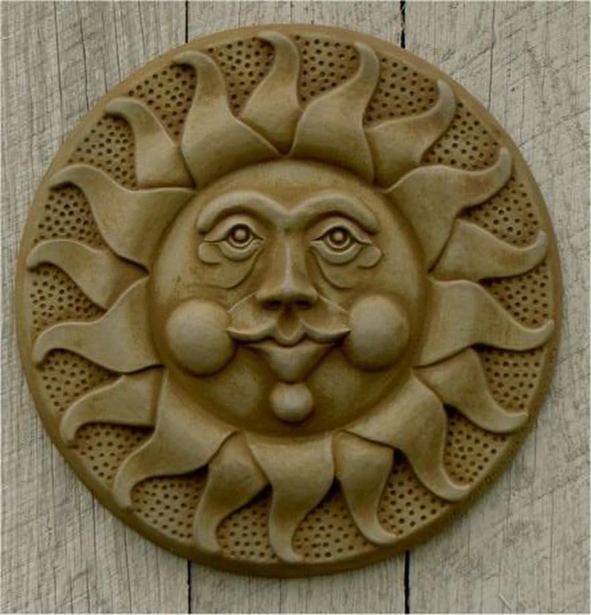 Sun Garden Wall Plaque Garden Sculpture