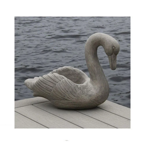 Swan Planter Large Garden Sculpture 18" High
