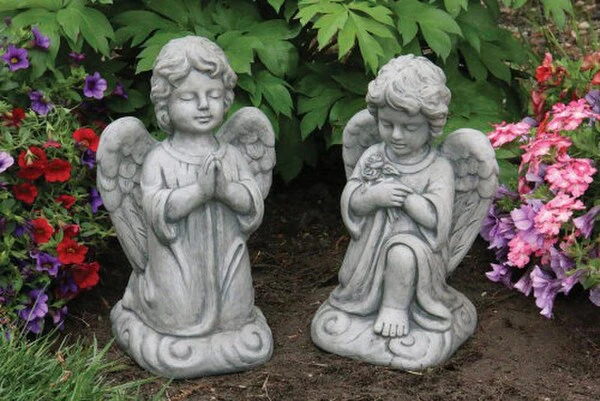 Sweet Blessings Angel Garden Statues Set