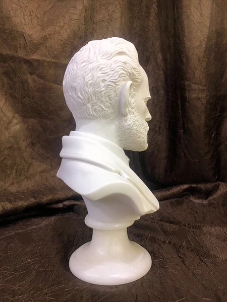 Tchaikovsky Peter Ilyich Bust 9.25"H Statue - Image 3