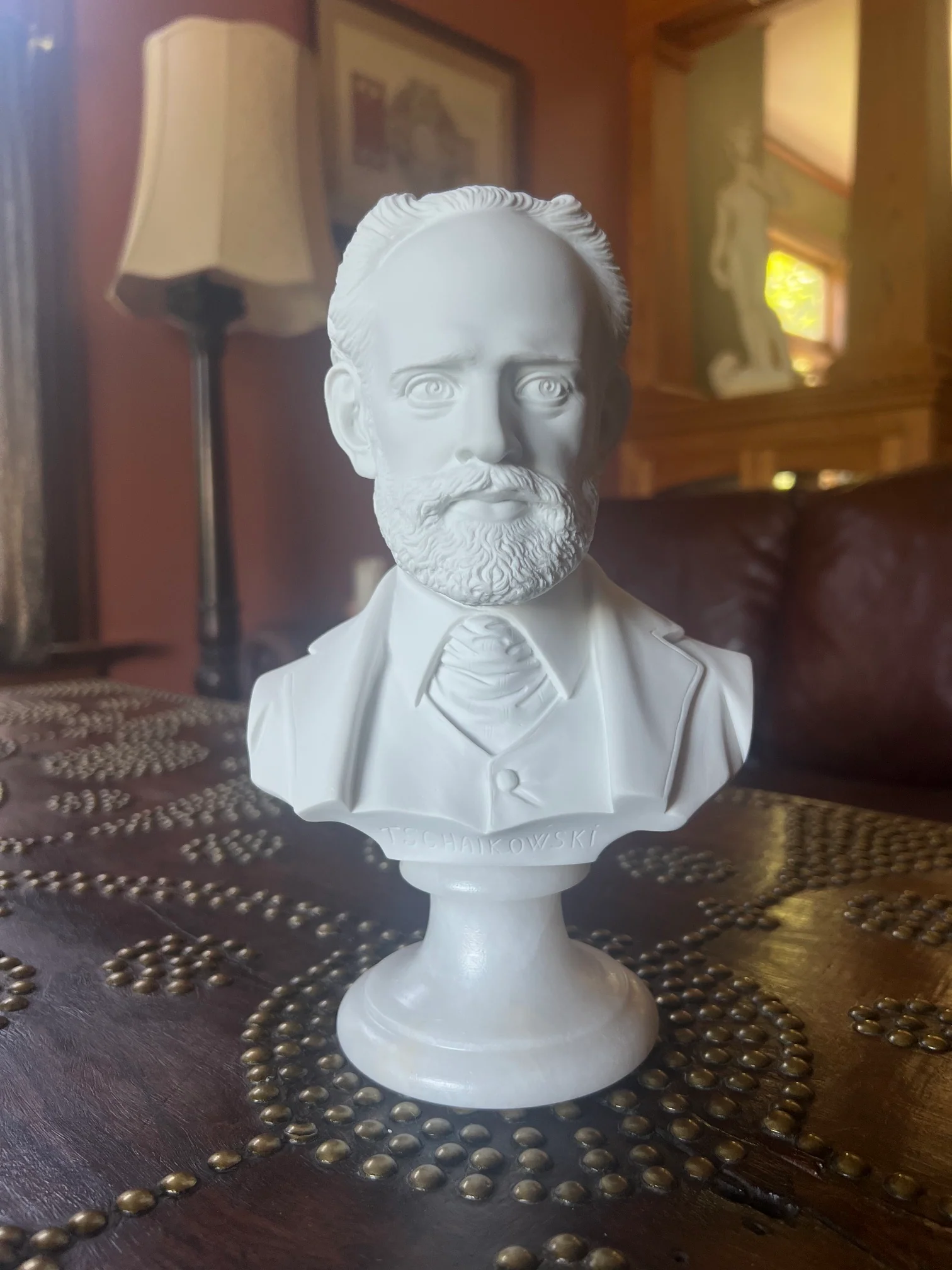 Tchaikovsky Peter Ilyich Bust 9.25"H Statue - Image 9