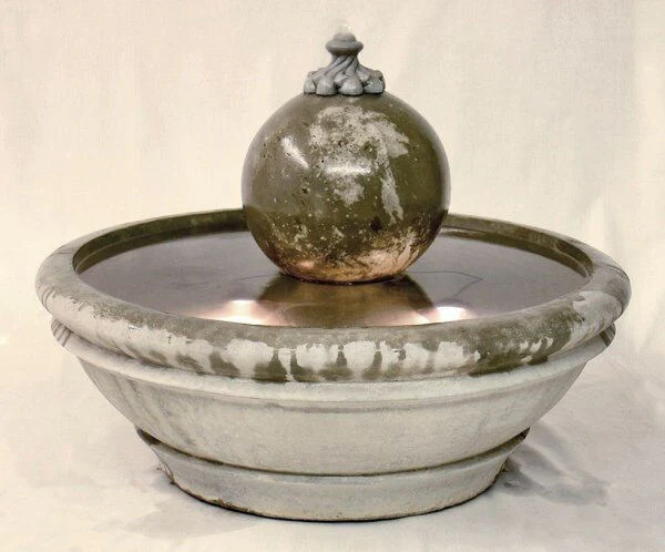 Terrace Fountain With Sphere