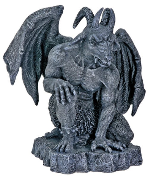 The Guardian Goat Gargoyle Figurine