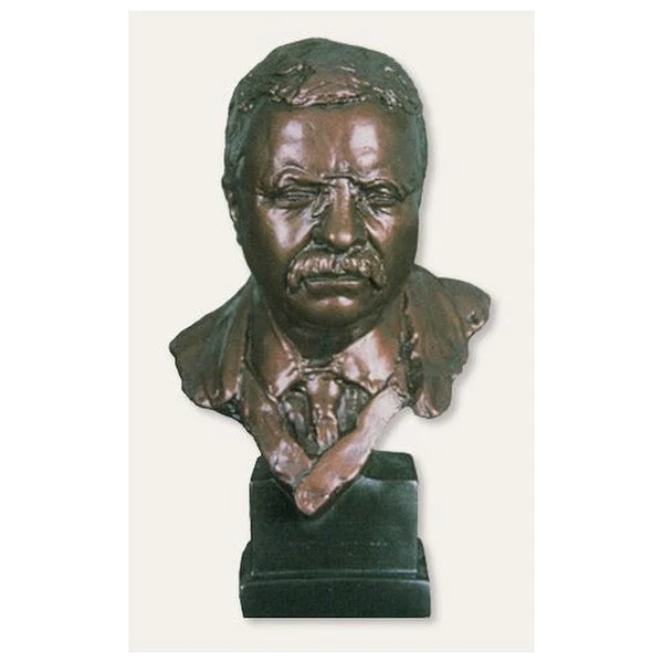 Theodore Roosevelt Bust 10.5" High - Image 2