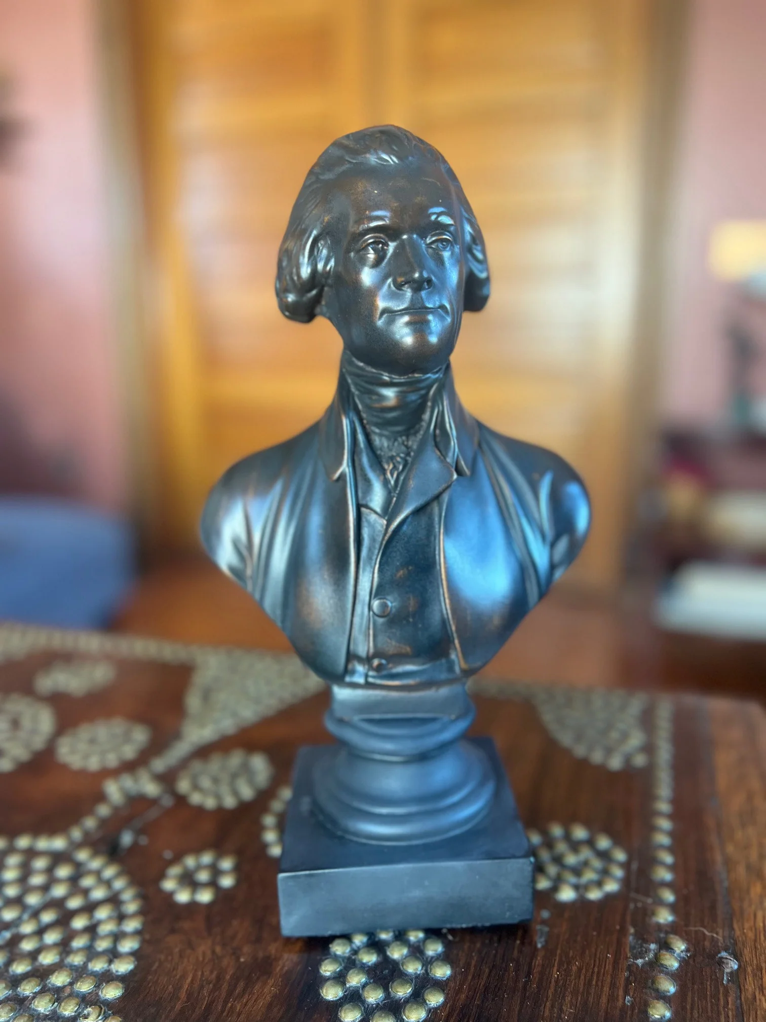 Thomas Jefferson Bust 12" High Sculpture - Image 2