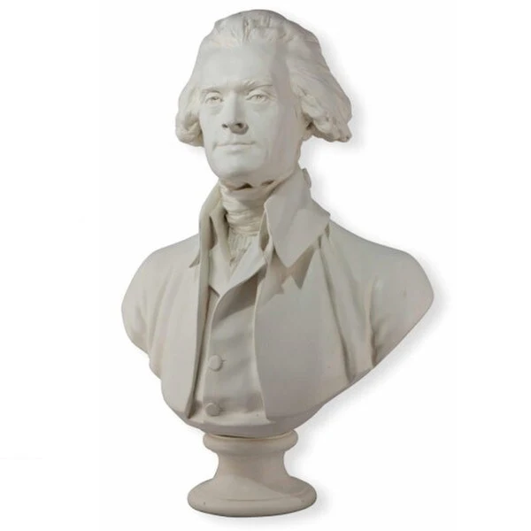 Thomas Jefferson Bust Life-size Sculpture 28" H - Image 2