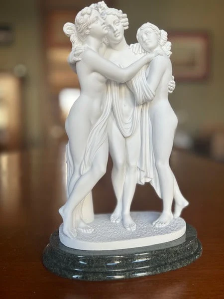 Three Graces Bathers by Canova Sculpture - Image 3