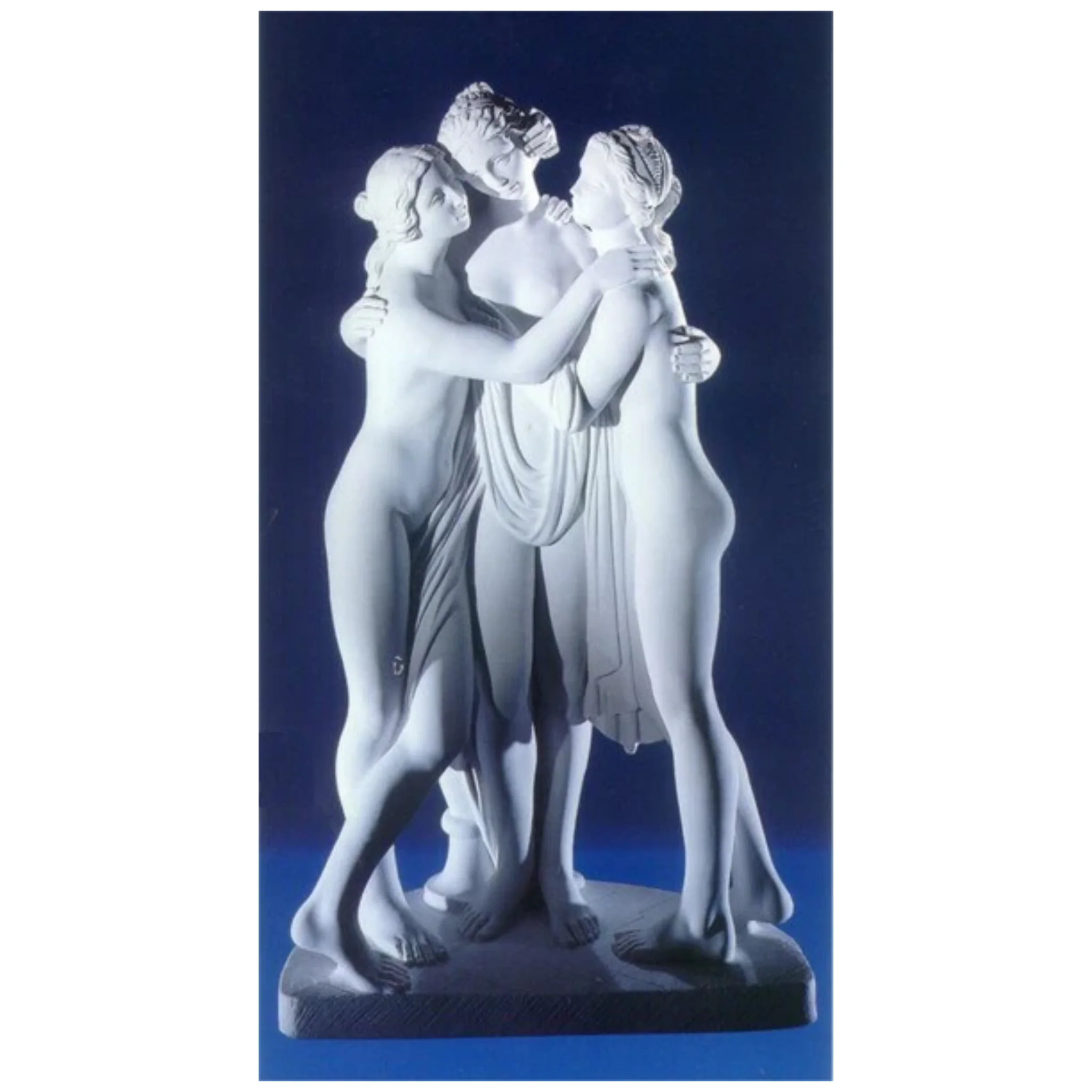 Three Graces By Canova - Louve Paris 42"