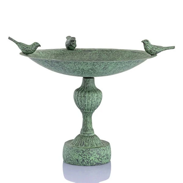 Three Little Birds Birdbath Sculpture - Image 2