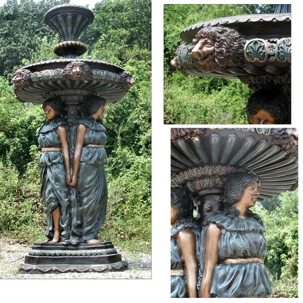 Three Sisters Tiered Water Feature