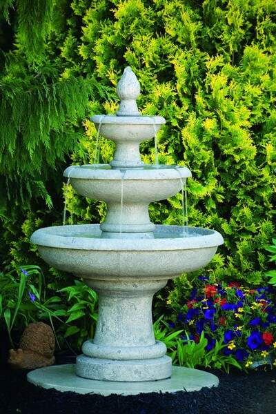 Three Tier Picasso Fountain 50.25" High - Image 3