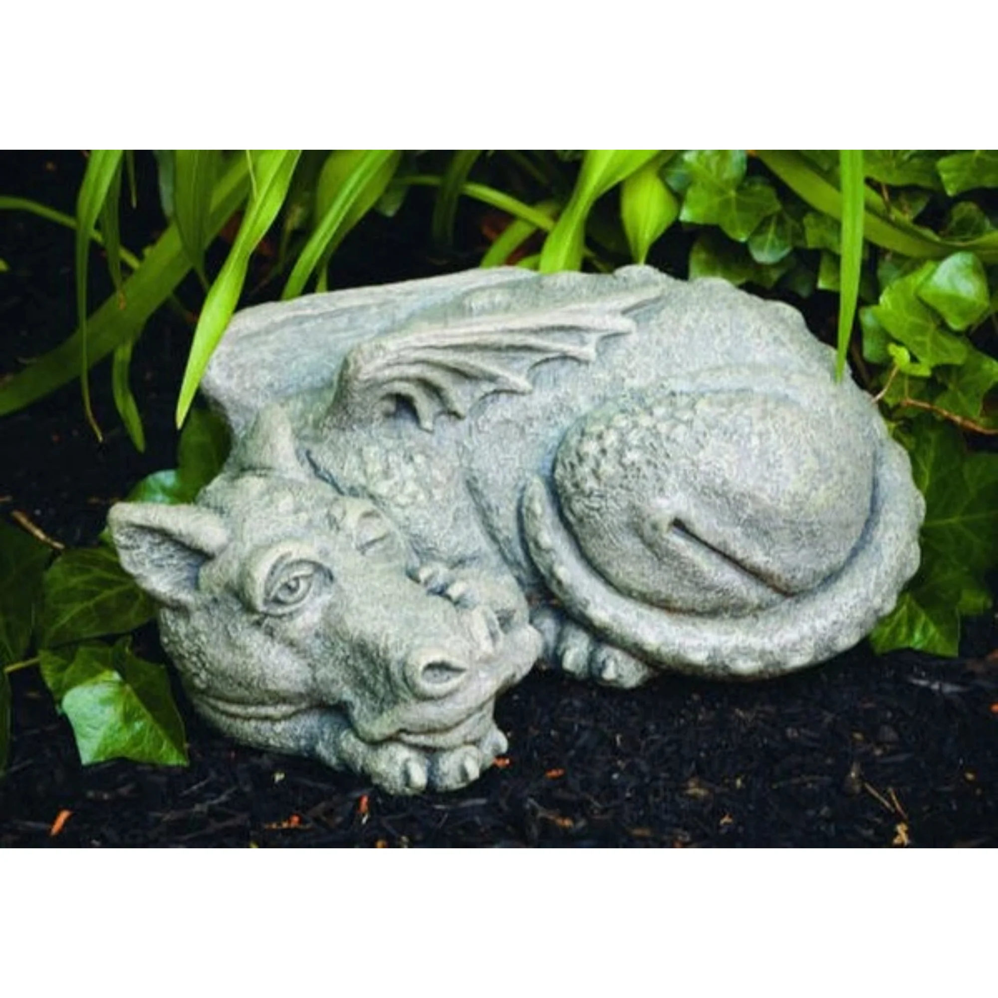Timble Dragon Cement Statue - Image 2