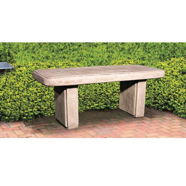 Traditional Garden Bench Cast Stone