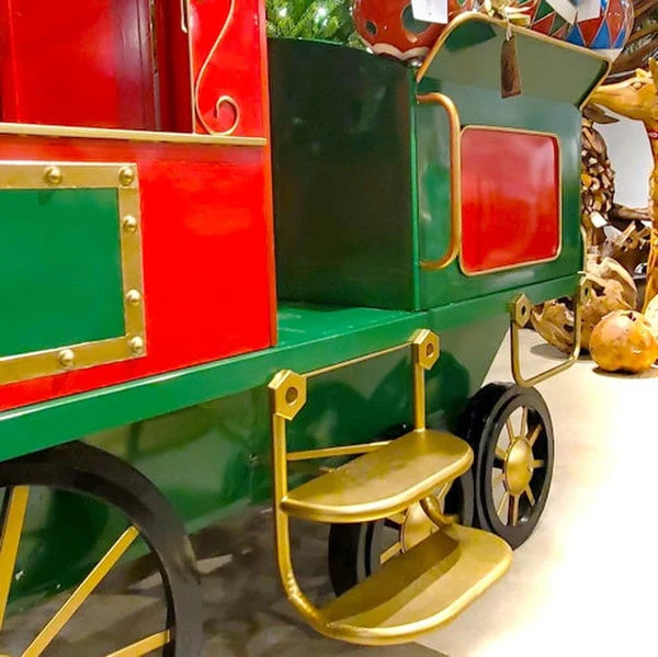 Train with Cart Christmas Display - Image 5