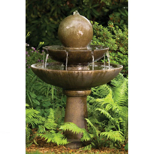 Tranquility Sphere Spill Fountain 46" H - Image 2