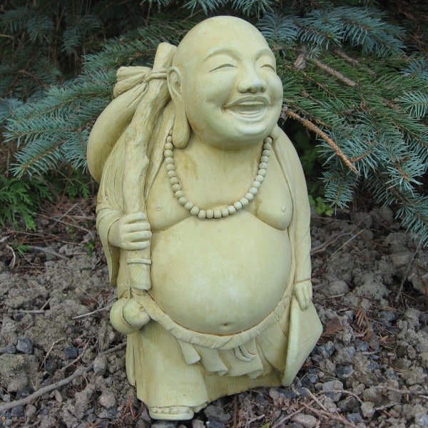 Traveling Buddha Statue 12" High