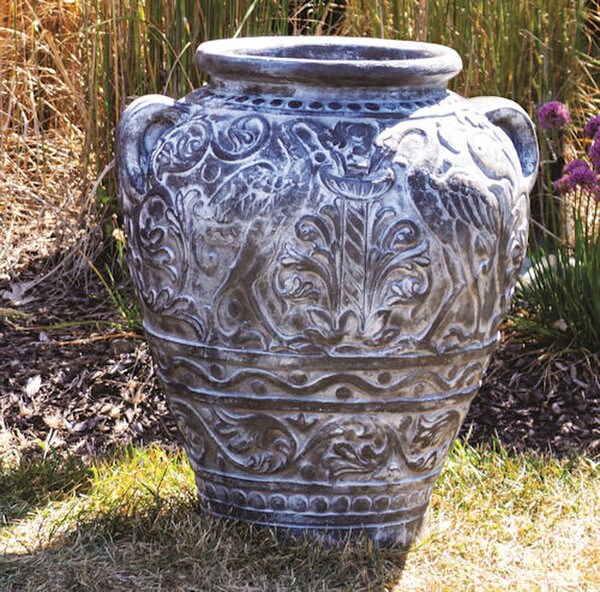 Turkish Sculptural Garden Cement Planter